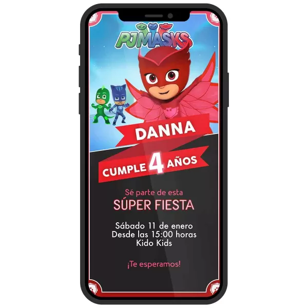 Invitación-owlette-pj-masks-1-portada