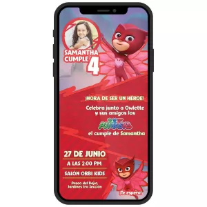 Invitación-owlette-pj-masks-2-portada