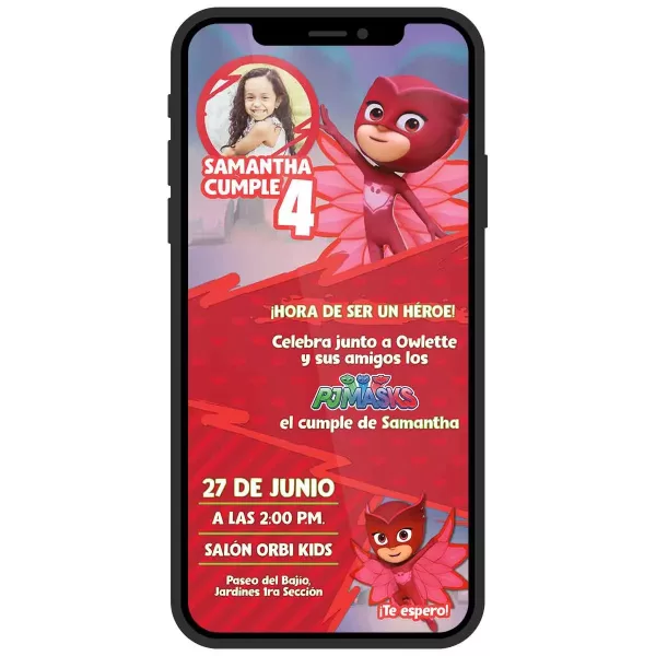 Invitación-owlette-pj-masks-2-portada